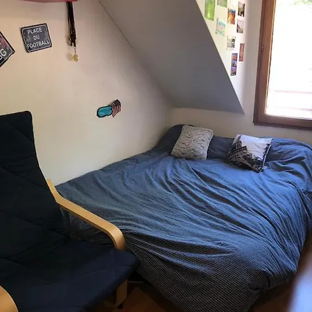 Chambre Privee Au Vert Rum i privatbostad Cesson